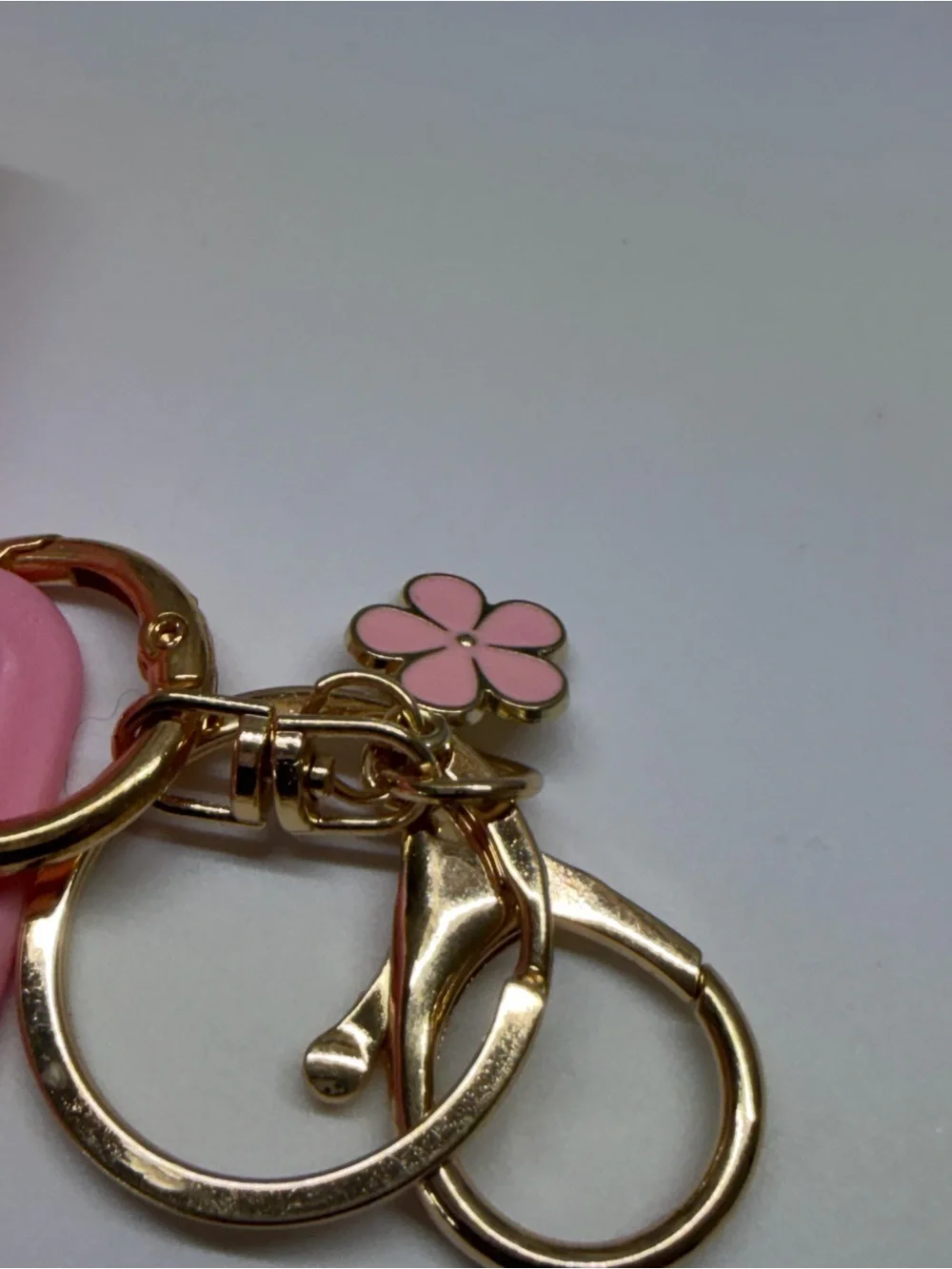 Pink Tumbler Keychain Charm